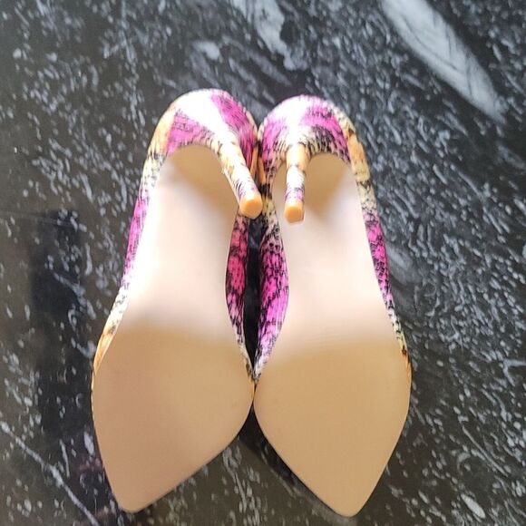 BRAND NEW SHOEDAZZLE STYLISH  MULTICOLOR STILETTO HEELS PUMP - Picture 13 of 16